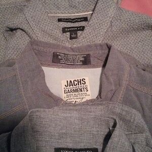 Bundle of 3 men's button downs sz Large
